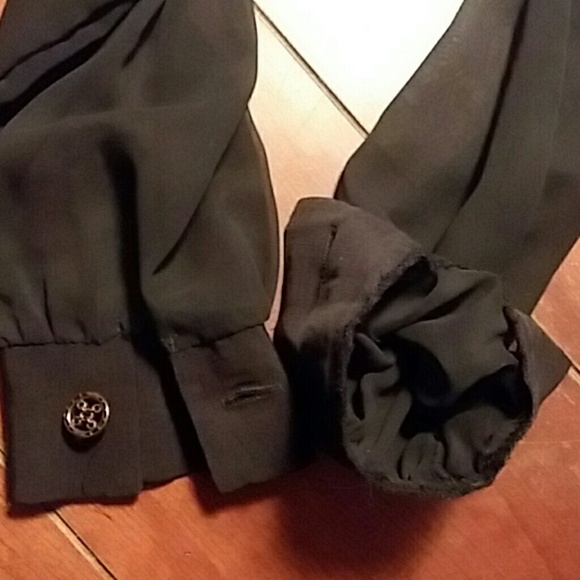 🔔BIG SALE! Chauncey St CROP BOLERO w/Sheer L/S - Picture 6 of 8